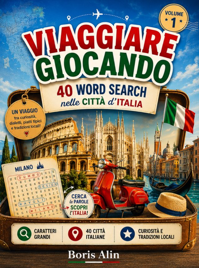 Copertina di Viaggiare giocando, volume 1